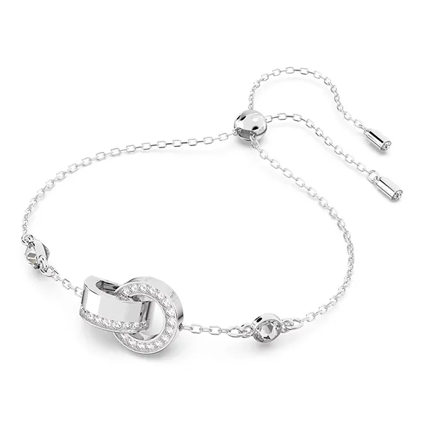 Vòng Đeo Tay Swarovski Hollow Bracelet White, Rhodium Plated 5636499 Màu Trắng - Trang sức - Vua Hàng Hiệu