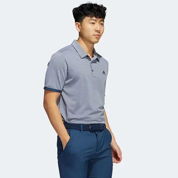 Áo Polo Golf Adidas Two-Tone Pique HB8036 Màu Xám Xanh