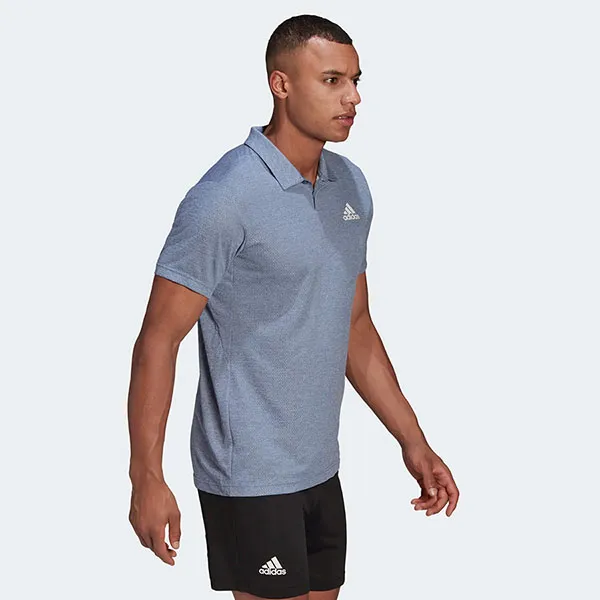 Áo Polo Adidas Tennis Heat.Rdy GQ3730 Màu Xám - Thời trang - Vua Hàng Hiệu