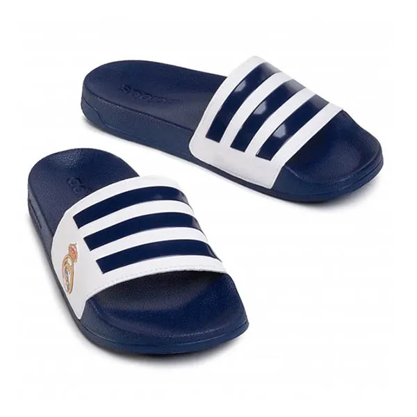 Dép Adidas FC Real FW7073 Màu Xanh Trắng Size 44 1/2