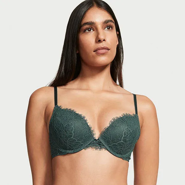 Áo Lót Victoria's Secret Dream Angels Push-Up Bra Ren, Nâng Vừa 812628QD2 Màu Xanh Size 34B - Thời trang - Vua Hàng Hiệu