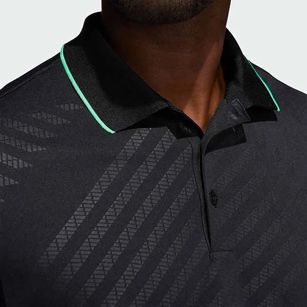 Áo Polo Adidas Golf Primegreen GR3107 Màu Đen Size XL