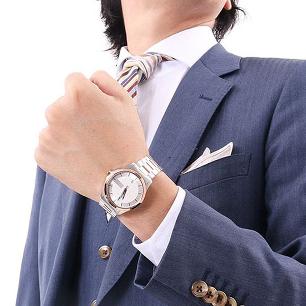 Đồng Hồ Nam Gucci G-Timeless Watch YA126447 38mm Màu Bạc Phối Vàng Hồng - 1