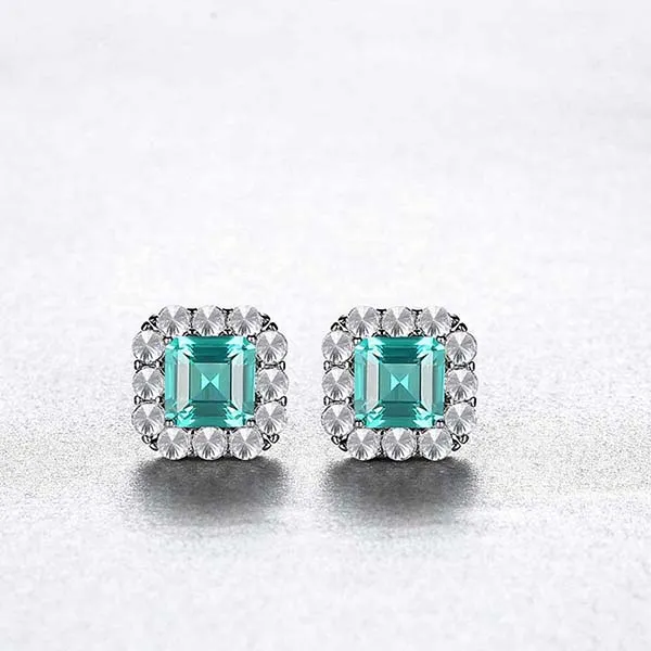 Khuyên Tai Kya Jewel Cao Cấp Đính Đá Cz Sang Trọng Cho Phái Nữ SE101