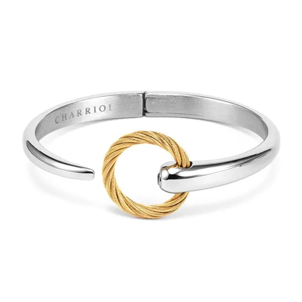 Vòng Đeo Tay Charriol 04-401-1232-0 Màu Bạc