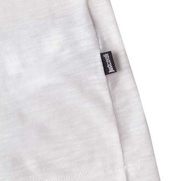 Áo Phông Just Cavalli T-shirt For Men Màu Trắng Size S