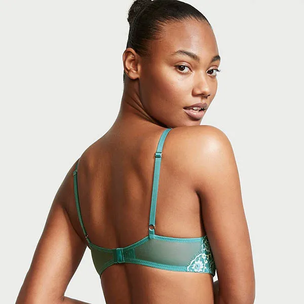 Áo Lót Victoria's Secret Dream Angels Ren, Nâng Vừa 125072QB5 Màu Xanh Lam Size 32B