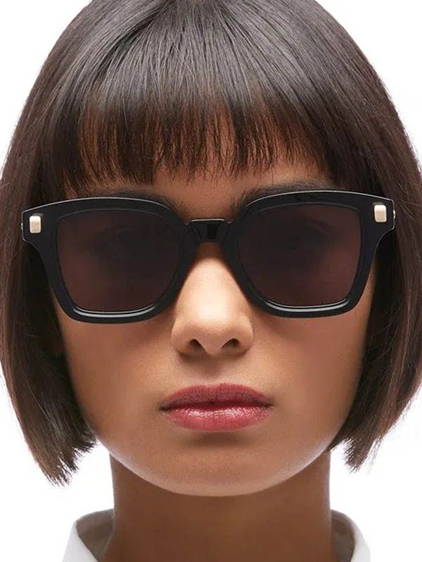 Kính Mát Kuboraum Q3 Square-frame Sunglasses Màu Đen - 3