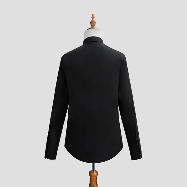 Áo Sơ Mi Versace Jeans Couture Camicia V-Emblem 73GAL2S7 CN001 899 Màu Đen