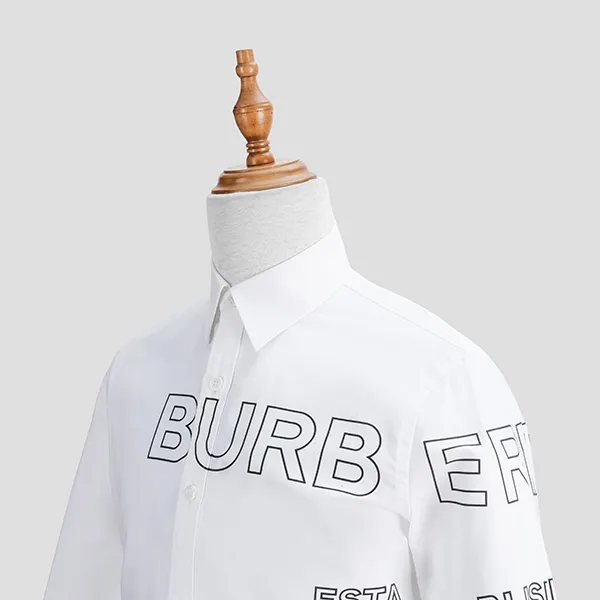 Áo Sơ Mi Burberry Tennyson 8036768-1007 Màu Trắng
