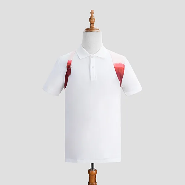 Áo Polo Alexander McQueen 650700 QQX33 9000 Màu Trắng