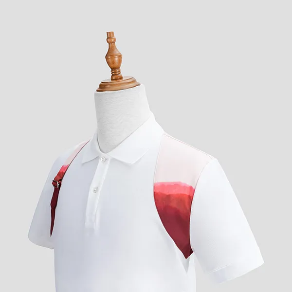 Áo Polo Alexander McQueen 650700 QQX33 9000 Màu Trắng