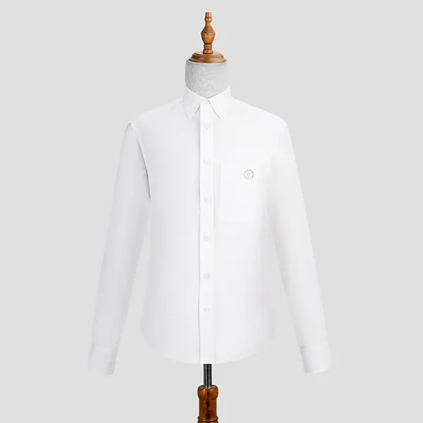 Áo Sơ Mi Burberry Logo 8041695-1005 Màu Trắng