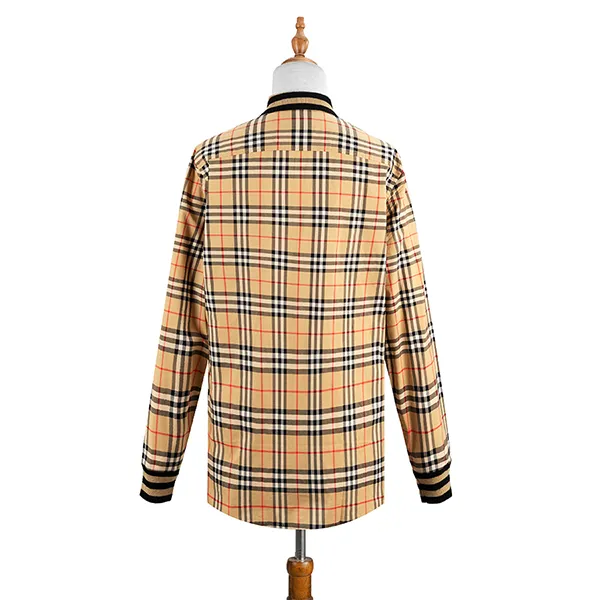 Áo Sơ Mi Burberry Men's Towner Cotton Poplin Shirt With Tartan Pattern 8050131-1002 Phối Màu