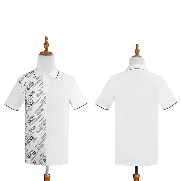 Áo Polo Nam Versace Jeans Couture Polo 71GAG627 Màu Trắng Size M - Thời trang - Vua Hàng Hiệu