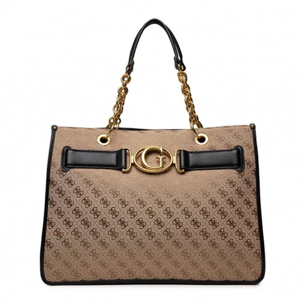 Túi Tote Guess Aileen Handbag HWAILE_P1404_BLA-DIS Màu Nâu - Túi xách - Vua Hàng Hiệu