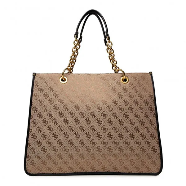 Túi Tote Guess Aileen Handbag HWAILE_P1404_BLA-DIS Màu Nâu - Túi xách - Vua Hàng Hiệu