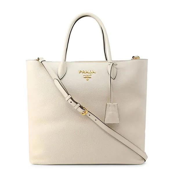 Túi Đeo Chéo Prada 1BG006_2BBE_F0YGN Màu Trắng Sữa - Túi xách - Vua Hàng Hiệu