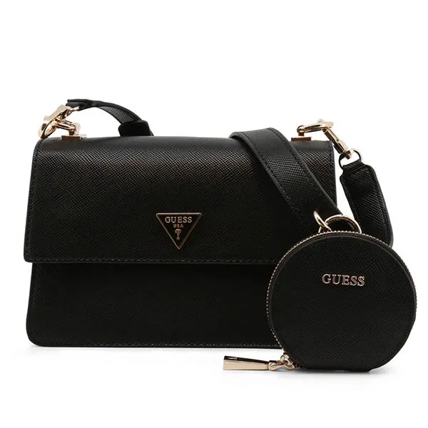 Túi Đeo Chéo Guess ALEXIE-HWVG84-16190_BLA-DIS Màu Đen - Túi xách - Vua Hàng Hiệu