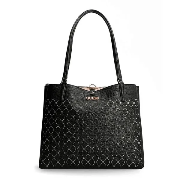 Túi Tote Guess AMARA-HWXG84-93100_BLA-DIS Màu Đen - Túi xách - Vua Hàng Hiệu