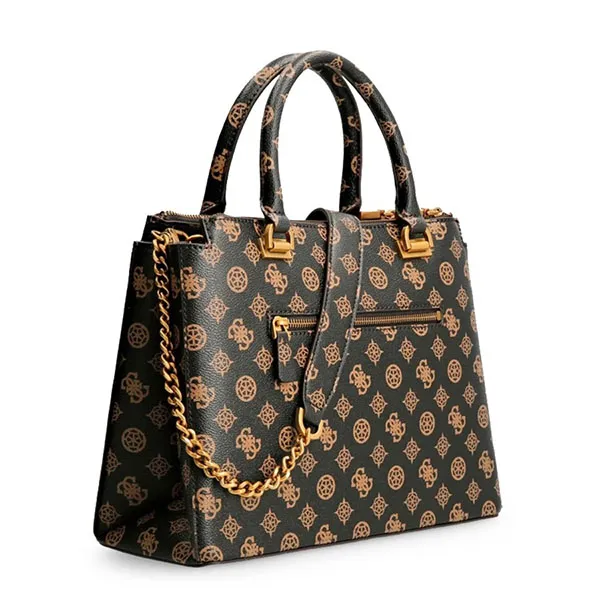 Túi Tote Guess CENTRE-STAGE-HWPB85-04060 Màu Nâu Đen - Túi xách - Vua Hàng Hiệu