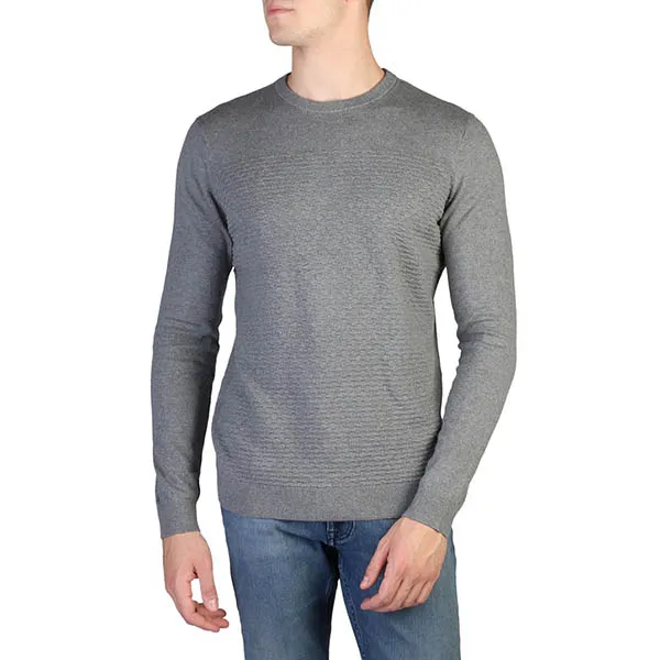 Áo Len Nam Calvin Klein CK Dài Tay Màu Xám Size S - Thời trang - Vua Hàng Hiệu