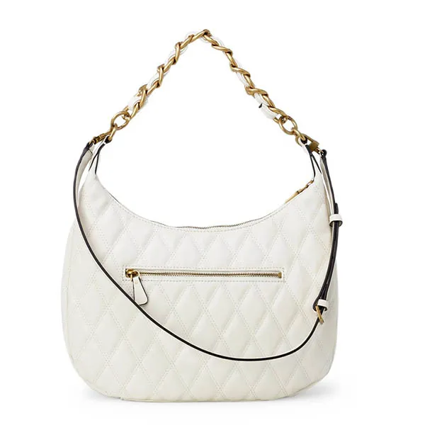 Túi Xách Guess Women's Shoulder Bag TRIANA-HWQS85-53020 Màu Trắng - Túi xách - Vua Hàng Hiệu