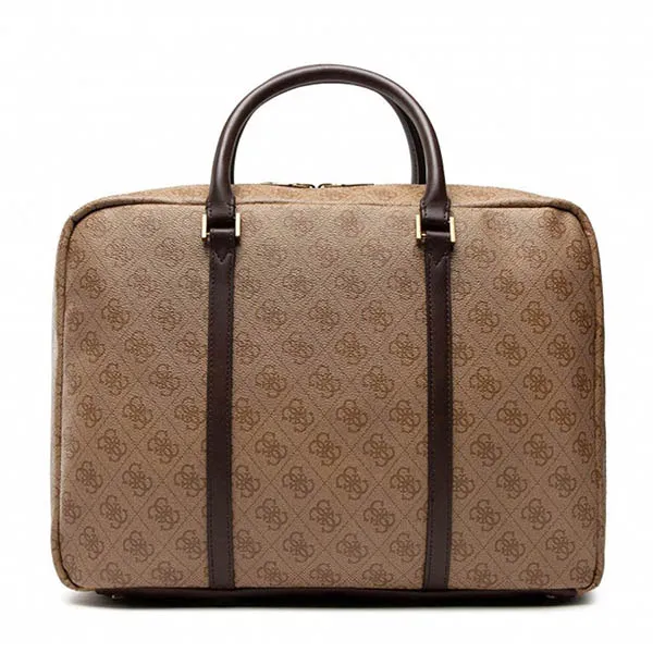 Cặp Xách Tay Đựng Laptop Guess Vezzola Work Bag HMVZZL P2114 BBO Màu Nâu