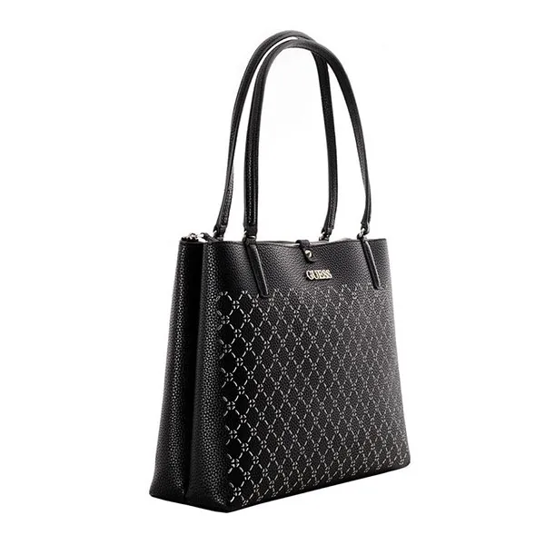 Túi Tote Guess AMARA-HWXG84-93100_BLA-DIS Màu Đen - Túi xách - Vua Hàng Hiệu