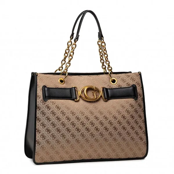 Túi Tote Guess Aileen Handbag HWAILE_P1404_BLA-DIS Màu Nâu - Túi xách - Vua Hàng Hiệu
