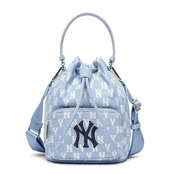 Túi Đeo Chéo MLB Monogram Jacquard New York Yankees 3ABMS012N-50BLL Màu Xanh Blue