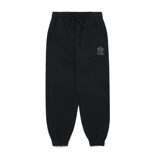 Bộ Quần Áo Nỉ MLB Kids Basic Big 7AMTB0124-50BKS/7APTB0124-50BKS Màu Đen Size 155