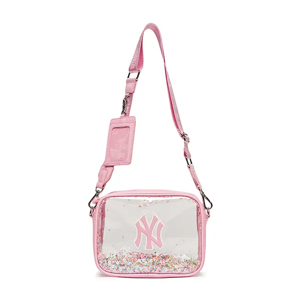 Túi Đeo Chéo Trẻ Em MLB Like Glitter Camera Bag New York Yankees 7FCRL012N-50PKS Màu Hồng