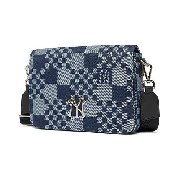 Túi Đeo Chéo MLB Caro Jacquard Crossbody New York Yankees 3ACRM062N-50NYD Màu Xanh - Túi xách - Vua Hàng Hiệu