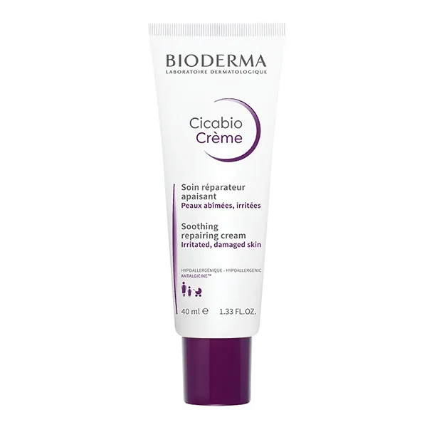 Kem Dưỡng Phục Hồi Da Và Làm Dịu Da Tổn Thương Bioderma Cicabio Pommade Crème 40ml