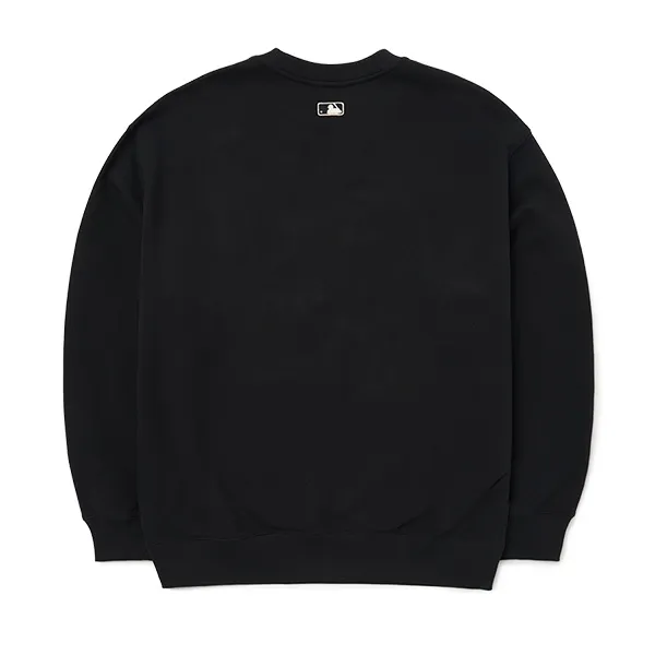 Áo Nỉ Sweater MLB Heart Overfit Sweatshirt New York Yankees 3AMTH0324-50BKS Màu Đen