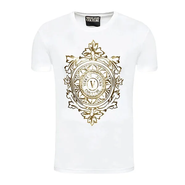 Áo Thun Versace Jeans Couture 71GAHF05 CJ00F G03 Màu Trắng Size XS - Thời trang - Vua Hàng Hiệu
