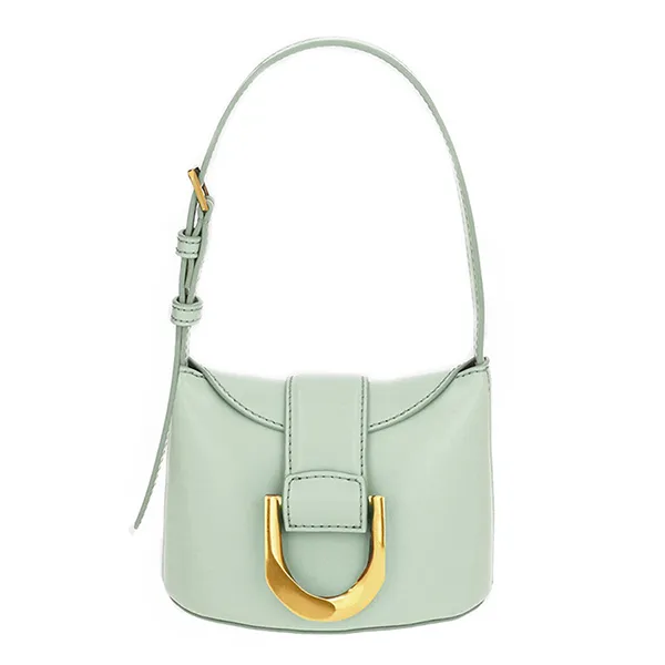 Túi Đeo Vai Nữ Charles & Keith CNK Gabine Bucket Bag Mint Green 10781870 Màu Xanh Mint