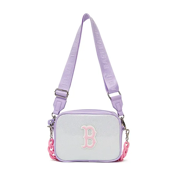 Túi Đeo Chéo Trẻ Em MLB Like Boston Red Sox 7FCRL022N-43LDS Màu Tím