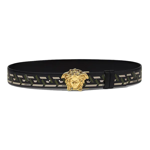 Thắt Lưng Versace La Medusa La Greca Reversible Belt DCU6705-1A01755_5B15V Phối Màu Size 90 - Thắt lưng - Vua Hàng Hiệu