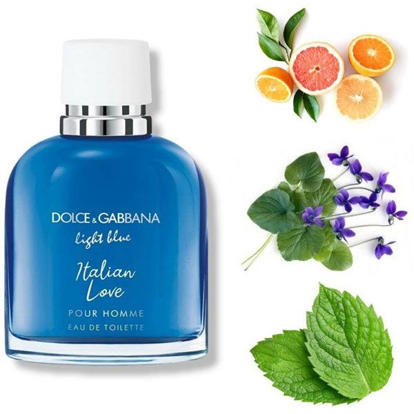 Nước Hoa Nam Dolce & Gabbana D&G Light Blue Italian Love Pour Homme EDT 100ml - 3
