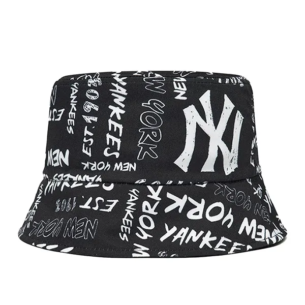 Mũ MLB Bucket Hat 3AHT0521N-50BKS Màu Đen Size 57
