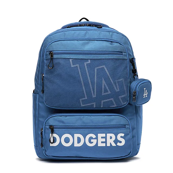 Balo Trẻ Em MLB Bros LA Dodgers 7ABK0072N-07BLD Màu Xanh Blue (Kèm Túi Đeo Chéo, Túi Rút) - Túi xách - Vua Hàng Hiệu
