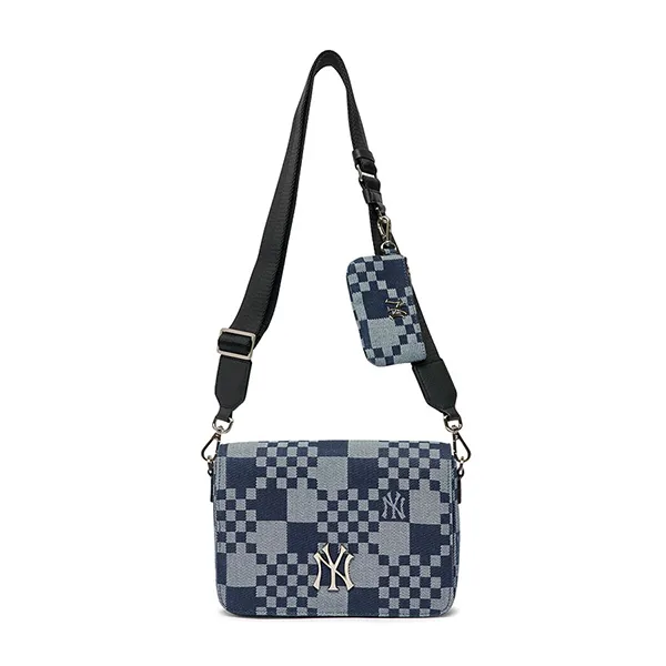 Túi Đeo Chéo MLB Caro Jacquard Crossbody New York Yankees 3ACRM062N-50NYD Màu Xanh - Túi xách - Vua Hàng Hiệu