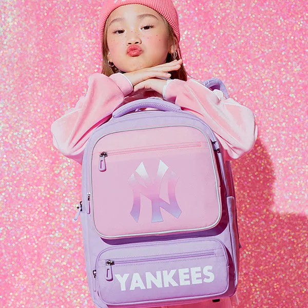 Balo Trẻ Em MLB Mega New York Yankees 7ABK0012N-50LDL Màu Tím (Kèm Túi Tote)
