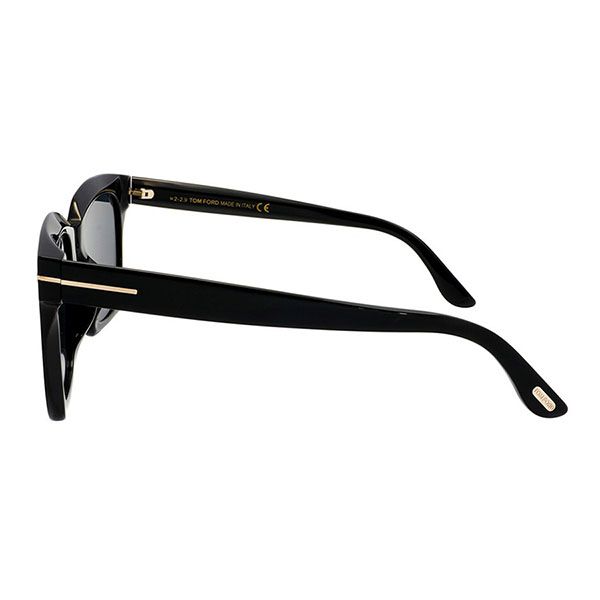 Kính Mát Tom Ford Grey Square Men's Sunglasses TF0803-K 01A 55 Màu Xám - 4