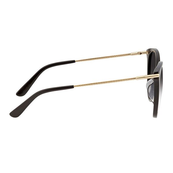 Kính Mát Bottega Veneta Grey Cat Eye Ladies Sunglasses BV0231SA 001 55 Màu Xám - 4