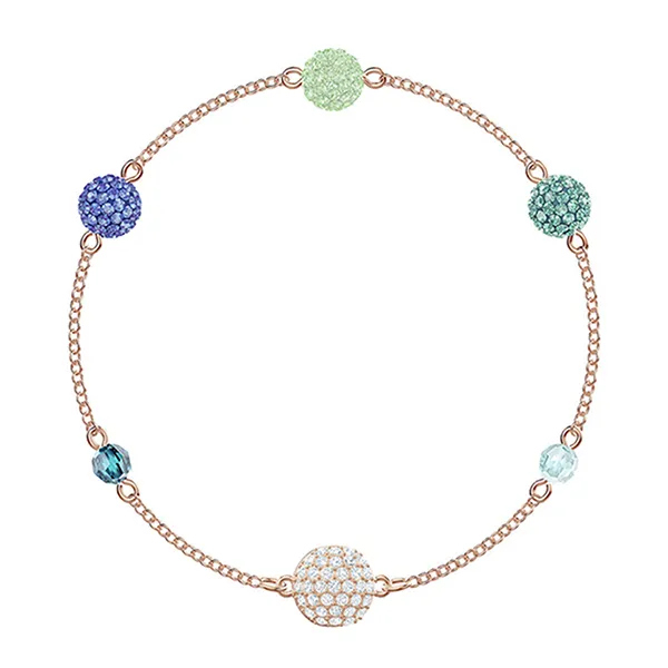 Vòng Đeo Tay Swarovski Remix Strand Pop Strand Lmul/Ros Green 5462653 Phối Màu