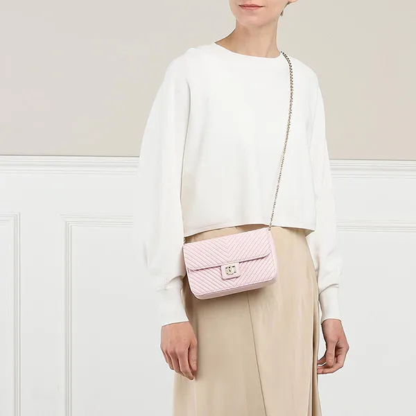 Túi Đeo Chéo Furla Pop Star Mini Shoulder Bag Màu Hồng Nhạt
