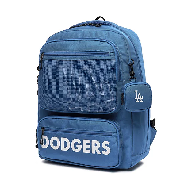 Balo Trẻ Em MLB Bros LA Dodgers 7ABK0072N-07BLD Màu Xanh Blue (Kèm Túi Đeo Chéo, Túi Rút) - Túi xách - Vua Hàng Hiệu